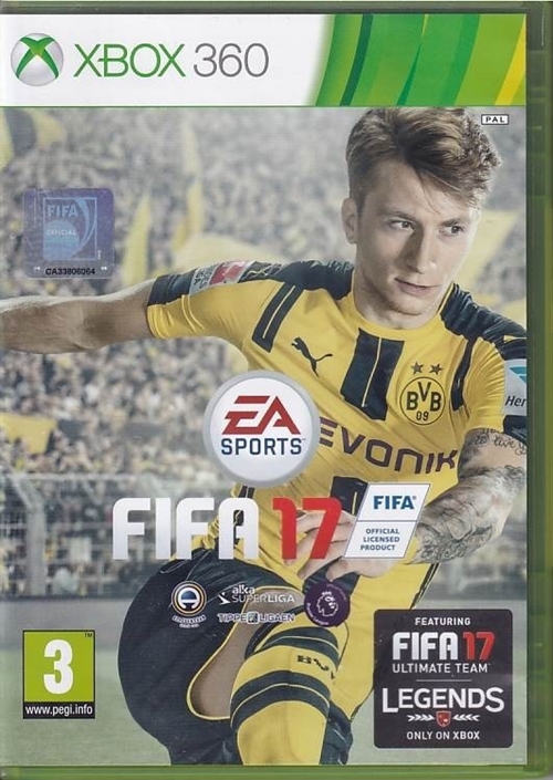 FIFA 17 - Xbox 360 (B Grade) (Genbrug)